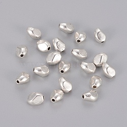 Tibetan Style Alloy Spacer Beads, Lead Free & Cadmium Free, Oval, Antique Silver, 6x5mm, Hole: 1mm(X-LF10740Y)