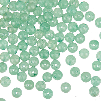 Natural Green Aventurine Beads Strands, Round, 6mm, Hole: 0.8mm, about 60~61pcs/strand, 15~16 inch