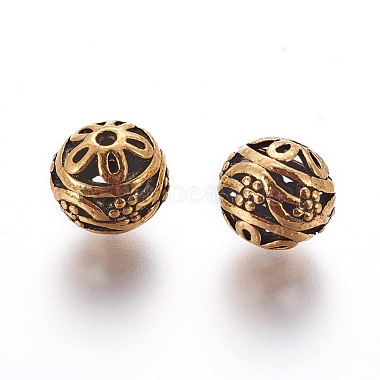 Perles en alliage(PALLOY-G131-51AG)-1