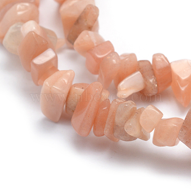 Chapelets de perles de sunstone naturelle naturelles(G-P332-46)-2