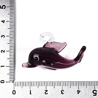 Handmade Lampwork Pendants(LAMP-N034-23D)-4
