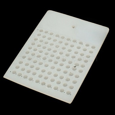 White Plastic Bead Counter Boards