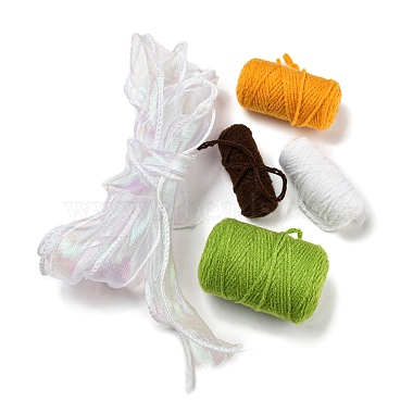 Sunflower Yarn Knitting Beginner Kit(DIY-F146-06)-4