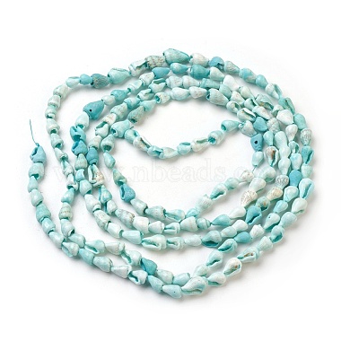 Chapelets de perles de coquille en spirale(BSHE-L037-09)-3