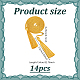 Polyester Curtain Tiebacks(AJEW-WH0070-44B)-2