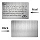 Rectangle 201 Stainless Steel Custom Blank Thermal Transfer Wallet Card(DIY-WH0252-006)-4