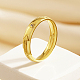 Arrow Pattern Stainless Steel Finger Ring for Women(HA9923-5)-2