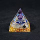 樹脂オルゴナイトピラミッドホームディスプレイ装飾(G-PW0004-57I)-1