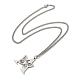 201 Stainless Steel Necklaces(NJEW-Q336-01A-P)-2