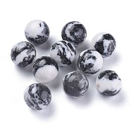 Natural Zebra Jasper Beads, Gemstone Sphere, No Hole/Undrilled, Round, 17.5~18mm(G-L564-004-F01)