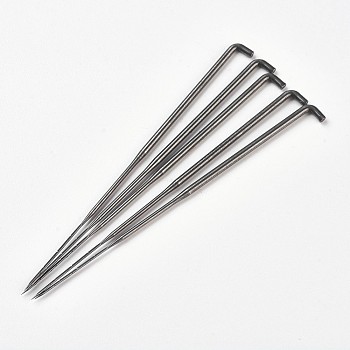 Stainless Steel Felting Needles, Wool Felt Tools, Stainless Steel Color, 8.1cm
