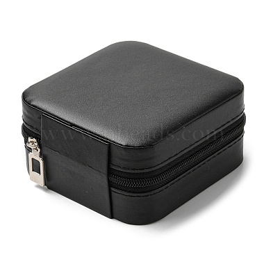 Sqaure PU Leather Jewelry Box(PAAG-PW0012-07E)-4