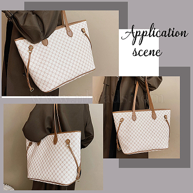 DIY Imitation Leather Sew on Women's Tote Bag Making Kit(DIY-WH0399-47B)-6