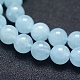 Natural Aquamarine Beads Strands(G-P342-10-8mm-A++)-3