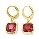 Real 18K Gold Plated Brass Dangle Leverback Earrings(EJEW-L268-005G-02)-1