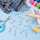 16Pcs Silicone Plastics Zipper Holder Upper for Jeans and Buttons(FIND-FG0002-90)-4