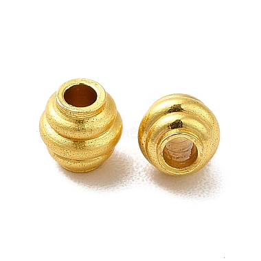 Rack Plating Brass Beads(KK-P095-64G)-2