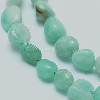 Natural Amazonite Beads Strands(G-E483-50)-3