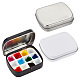 Elite 3 Sets 3 Colors Iron Watercolor Paints & Nail Polish Tins Storage Box(AJEW-PH0011-08)-1