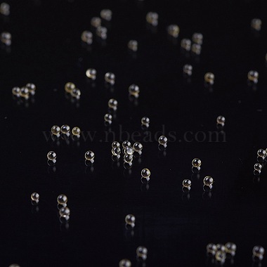 Plaqué Couleur bricolage nail art 3d décoration de mini perles de verre(MRMJ-X0028-B03)-3