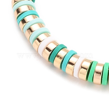 Handmade Polymer Clay Heishi Beads Jewelry Sets(SJEW-JS01136-04)-3