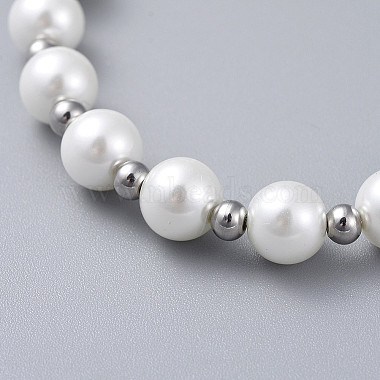 Glass Pearl Beads Stretch Bracelets(BJEW-JB04758-01)-3