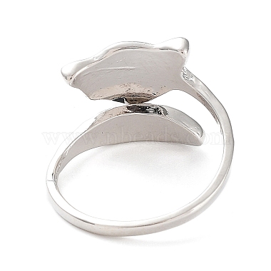 эмалированное открытое кольцо-манжета с изображением енота(PW23031603738)-2