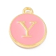 Golden Plated Alloy Enamel Charms(X-ENAM-Q437-14Y)-1