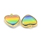 Rainbow Color Opaque Resin Charms(KK-M290-04B-G)-2