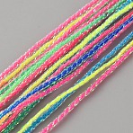 Cloth Hair Braiding String, for Braids Dreadlocks, DIY Colorful Styling Hair Braiding, Colorful, 905x2mm(OHAR-WH20010-11B)
