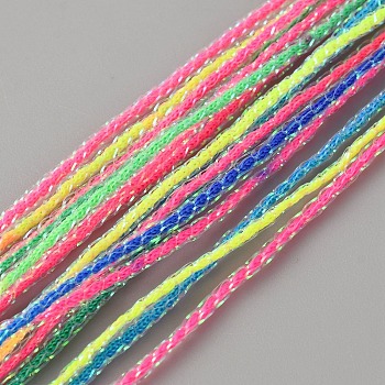 Cloth Hair Braiding String, for Braids Dreadlocks, DIY Colorful Styling Hair Braiding, Colorful, 905x2mm