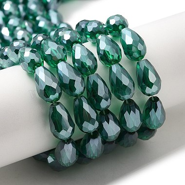 Electroplate Glass Beads Strands(EGLA-R008-15x10mm-2)-2