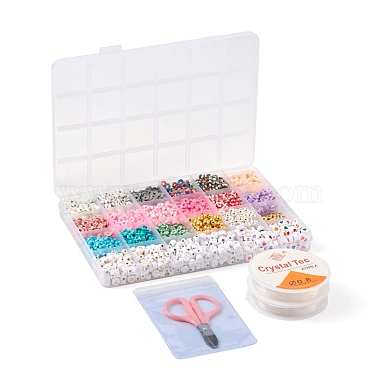 Kits de fabrication de bracelets de perles en argile polymère bricolage(DIY-FS0002-29)-7