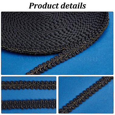 Elite Metallic Polyester Ribbon(OCOR-PH0001-55A)-5