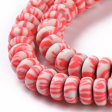 Handmade Polyester Clay Beads Strand(CLAY-P001-02A)-4