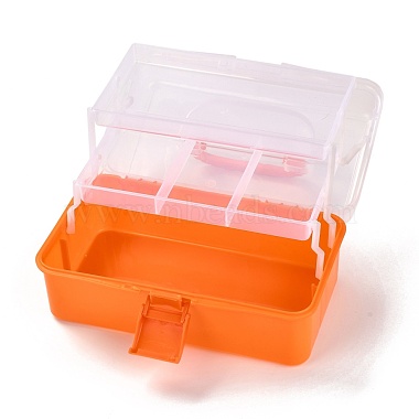 Прямоугольник портативный пластиковый ящик для хранения полипропилена(CON-D007-01B)-4