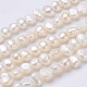 Natural Cultured Freshwater Pearl Beads Strands(PEAR-P002-42)-1