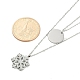 304 Stainless Steel Double Layered Necklaces(NJEW-P320-14G-02)-5