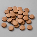 Wood Beads, Flat Round, Peru, 15x4.5mm, Hole: 2.5mm(WOOD-WH0124-99A)