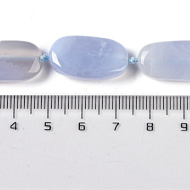 Natural Blue Lace Agate Beads Strands(G-H006-A01-01)-5