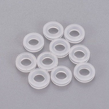 Comfort Plastic Pads for French Clip Earrings(KY-E008-01)-2
