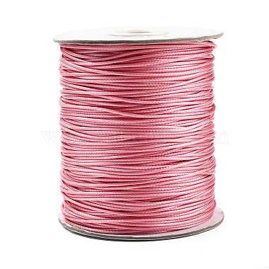 1.2mm Pink Waxed Polyester Cord Thread & Cord