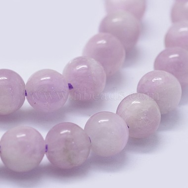 Chapelets de perles en kunzite naturelle(G-K285-01-6mm)-3