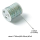 17m de fil à coudre en polyester couleur arc-en-ciel(OCOR-E026-08C)-4