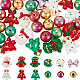 Christmas Theme Acrylic Beads Set(OACR-SP0001-20A)-1