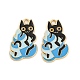 Plant & Animal Alloy Enamel Pendants(FIND-N005-05C-G)-1