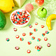 100Pcs 10 Styles Handmade Polymer Clay Beads(CLAY-TA0001-65)-7