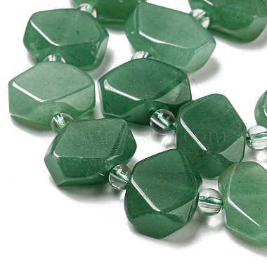 Natural Green Aventurine Beads Strands(G-G072-A05-02)-4