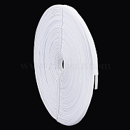 PP & PE Boning, Horsehair Braid Crinoline, for Sewing Wedding Dress Fabric, DIY Sewing Supplies, White, 13x2mm, 20m/roll(DIY-WH0286-04A)