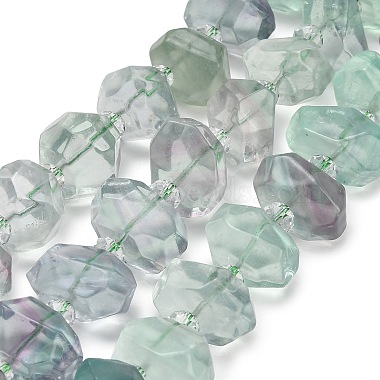 Natural Fluorite Beads Strands(GG-CBAC18C-A01-01)-2